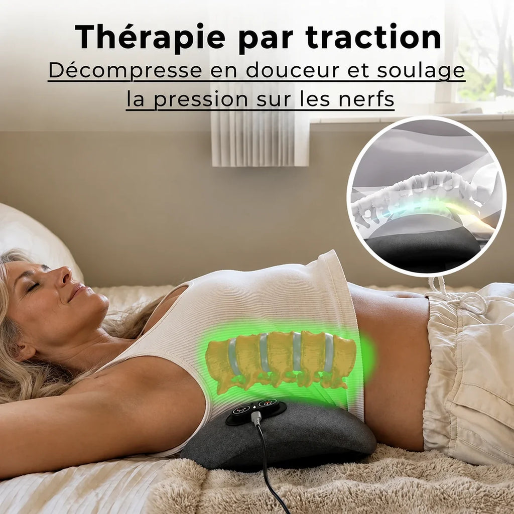 Thérapie par traction : décompresse et soulage la pression sur les nerfs